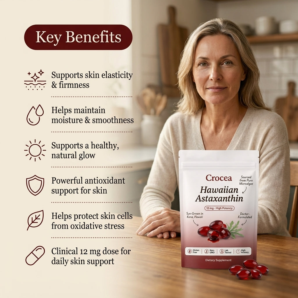 Crocea skin — key benefits
